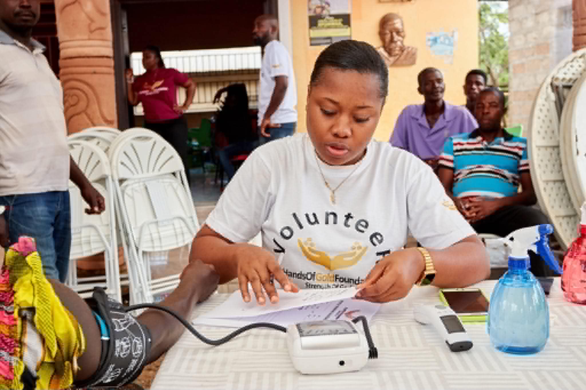 Hands of Gold Foundation: Health Screening and Donation Outreach Program at Fankyiniko, Nsawam - Photo 10